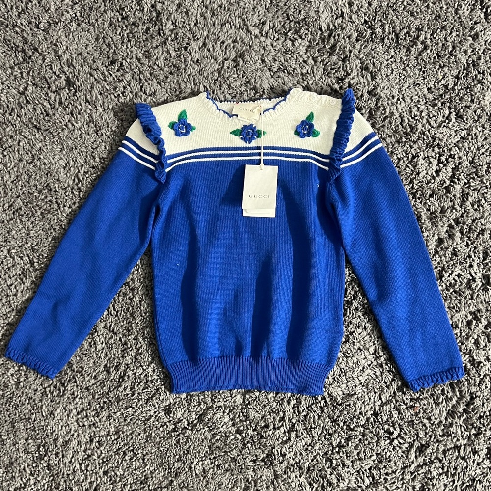 GUCCI BNWT LITTLE GIRLS SWEATER SIZE 8